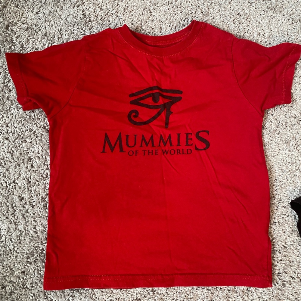 Kids 5T Mummies of the World T Shirt